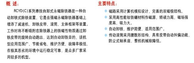 RCYD(C) 永磁除铁系列